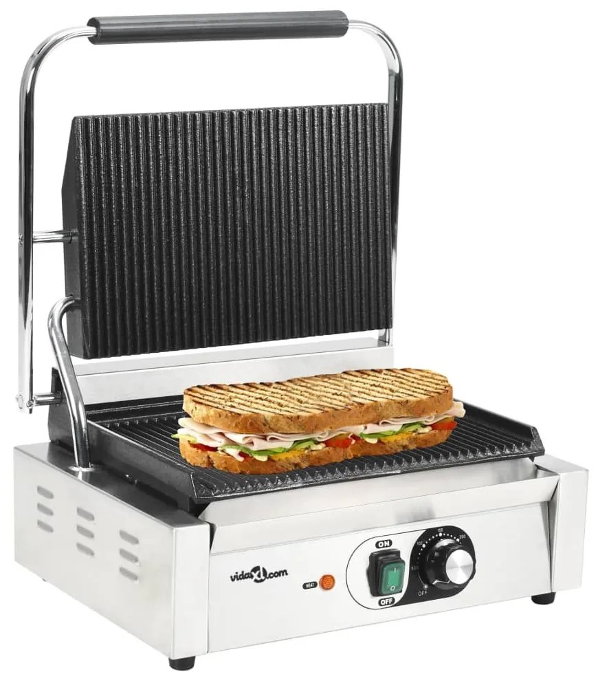 ΤΟΣΤΙΕΡΑ ΡΑΒΔΩΤΗ PANINI 2200 W 43 X 30,5 X 20 ΕΚ. 50750