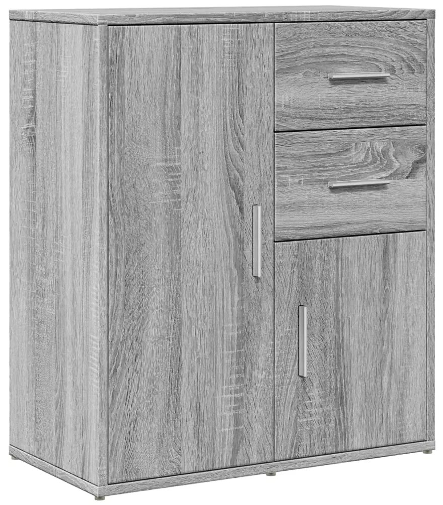 vidaXL Βοηθητικό Ντουλάπι Γκρι Sonoma 60x31x70 εκ. Επεξεργασμένο Ξύλο