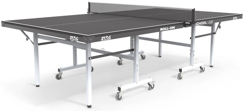 Stag Τραπέζι Ping Pong Εσωτερικού Χώρου School 22mm Μαύρο (42856)