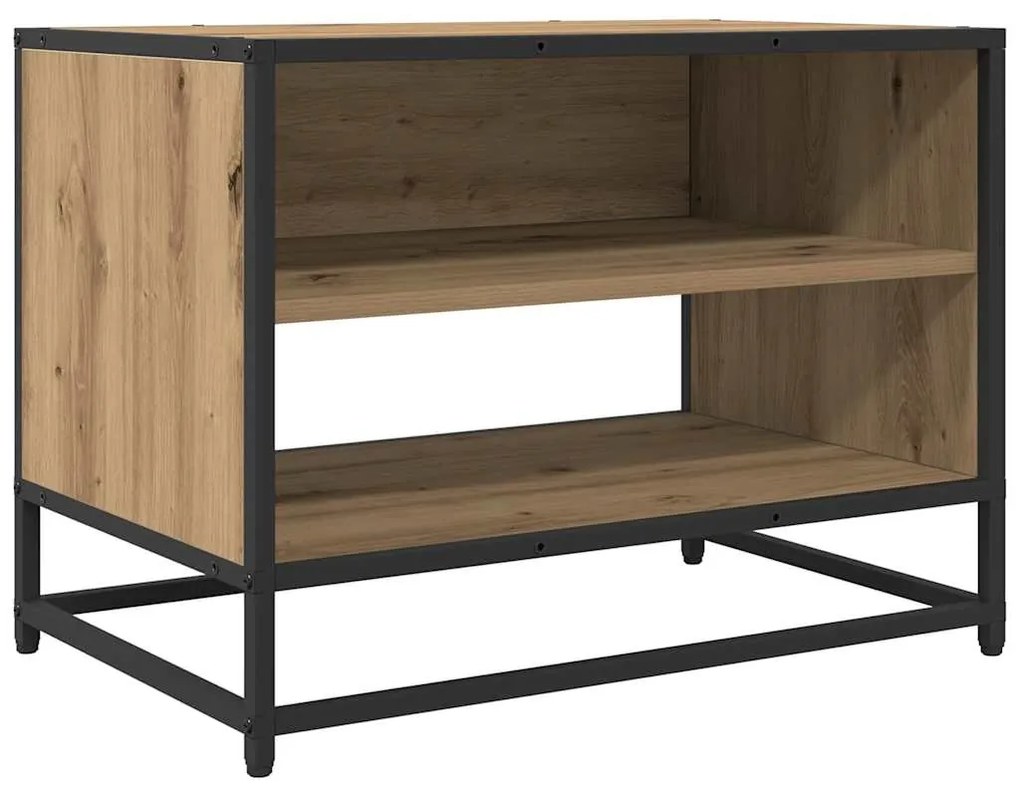 vidaXL Ντουλάπι TV artisan δρυς 61 x 40 x 46 εκ Επεξεργασμένο ξύλο