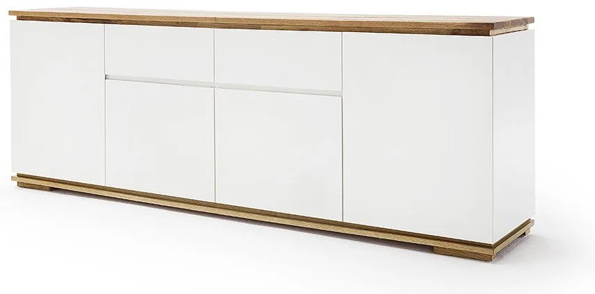 Μπουφές Λευκή Λάκα 182x81x40