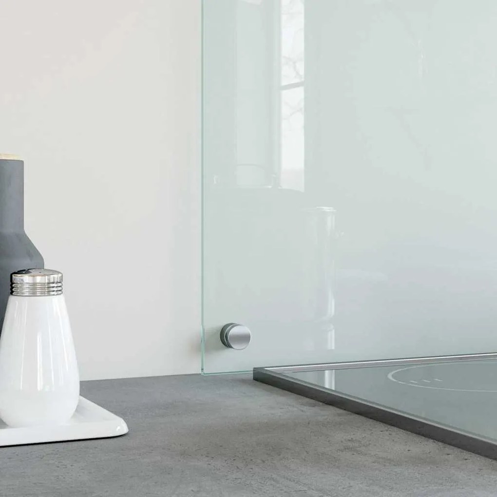 vidaXL Πλάτη Κουζίνας Διαφανής 70 x 40 εκ. από Ψημένο Γυαλί