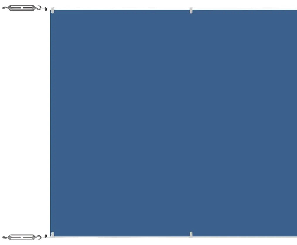 vidaXL Τέντα Κάθετη Μπλε 100 x 600 εκ. από Ύφασμα Oxford