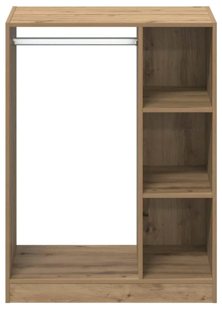 vidaXL Ντουλάπι artisan δρυς 77 x 48 x 102 cm Επεξεργασμένο ξύλο