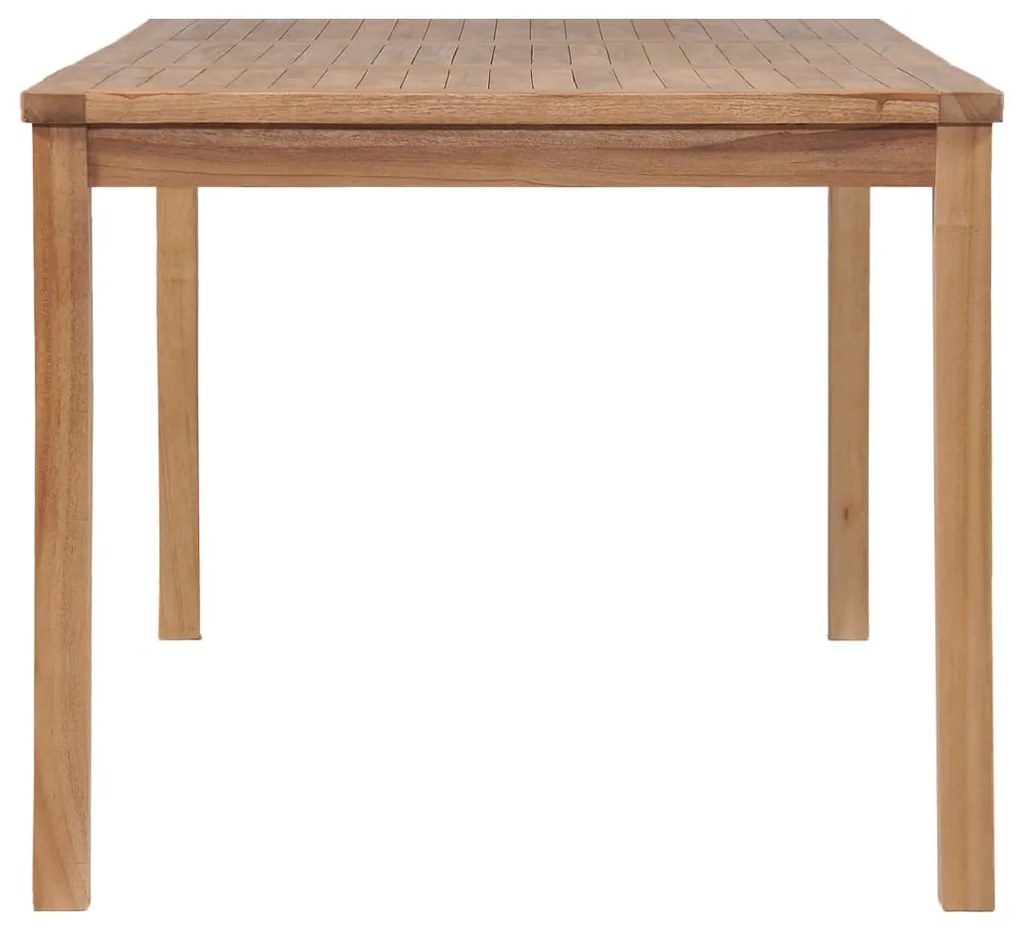 vidaXL Τραπέζι Κήπου 150 x 90 x 77 εκ. από Μασίφ Ξύλο Teak
