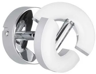 Απλίκα Donut Λευκό-Χρώμιο από τη Fischer Honsel-30511-Λευκό - Χρώμιο 30511