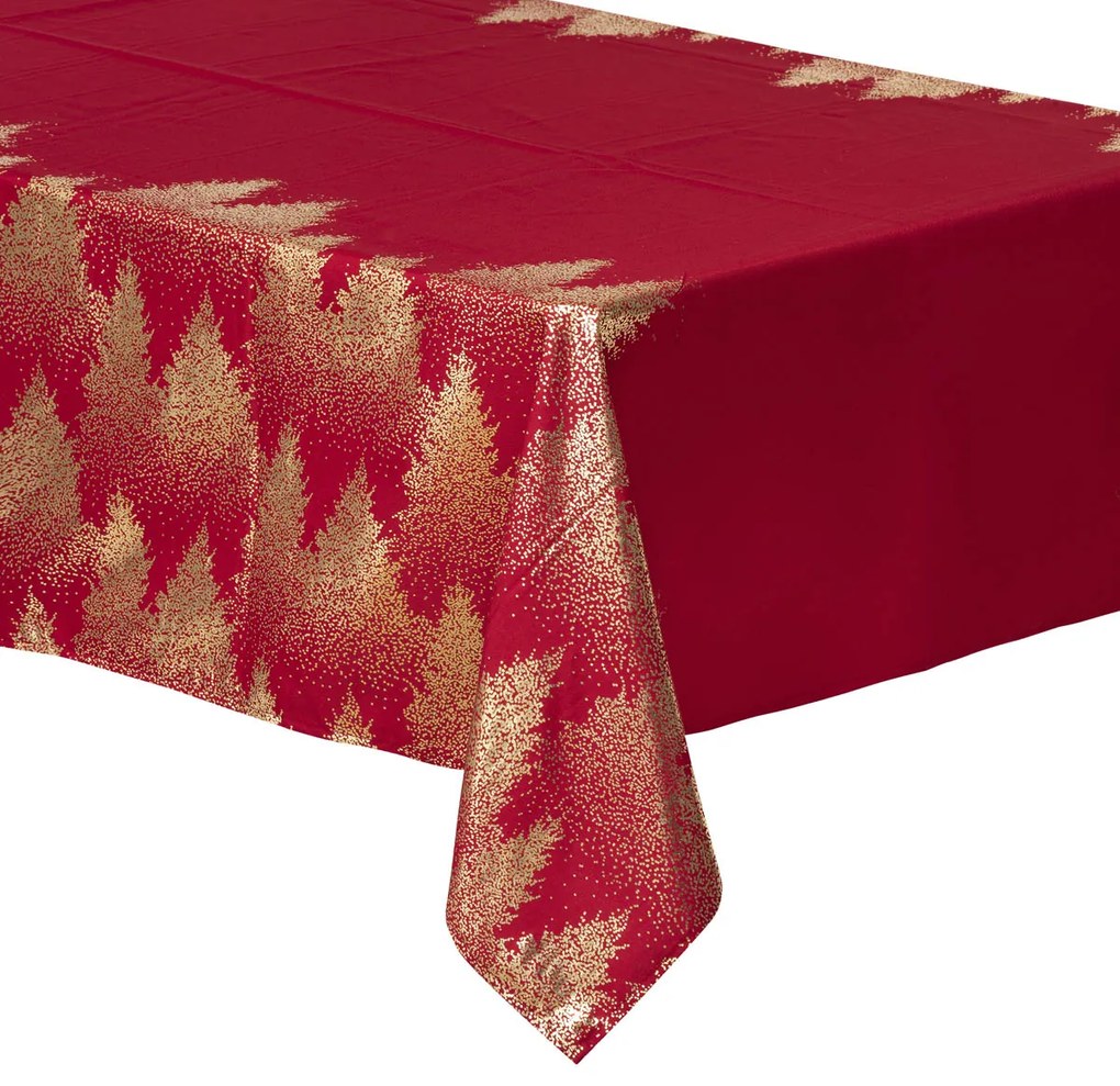 Χριστουγεννιάτικο Τραπεζομάντηλο (140x240) A-S Red/Golden Tree 183851