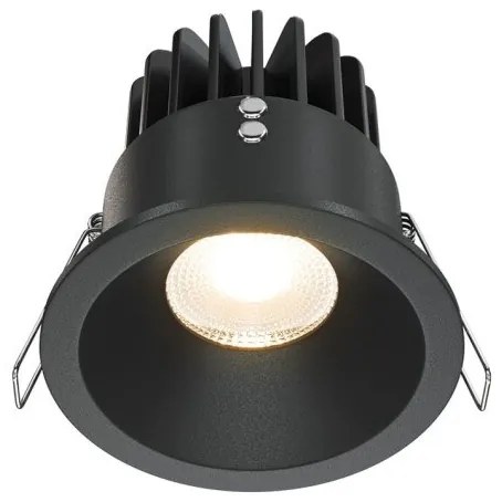 Χωνευτό Σποτ Οροφής LED 12W Zoom 3000K Μαύρο DL034-L12W3K-D-B MAYTONI-DL034-L12W3K-D-B-Μαύρο DL034-L12W3K-D-B