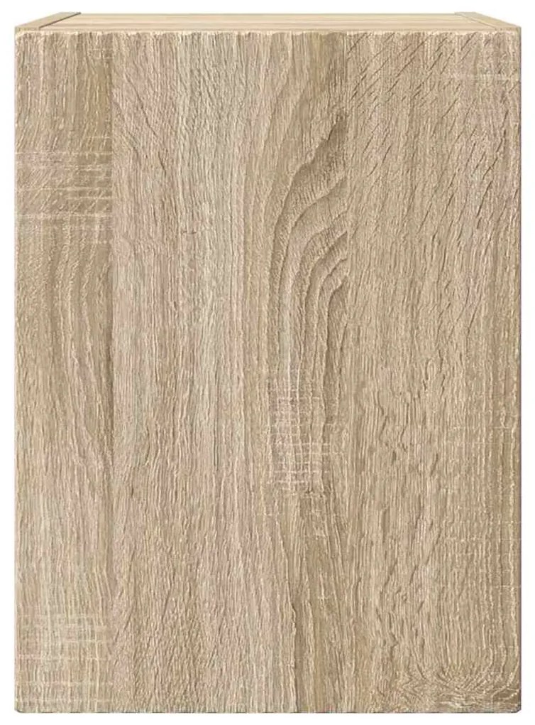 vidaXL Ντουλάπι Τηλεόρασης Τοίχου Επιτοίχιο Σονόμα 30 x 31 x 40 εκ.