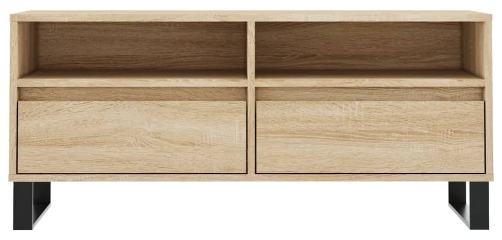 vidaXL Έπιπλο Τηλεόρασης Sonoma Δρυς 100 x 34,5 x 44,5 εκ. Επεξ. Ξύλο
