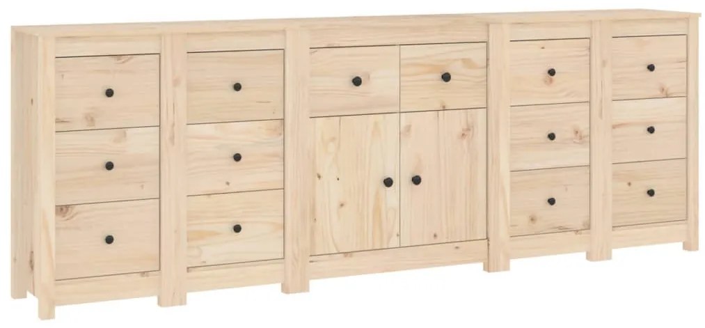 vidaXL Συρταριέρα 230x35x80 εκ. από Μασίφ Ξύλο Πεύκου