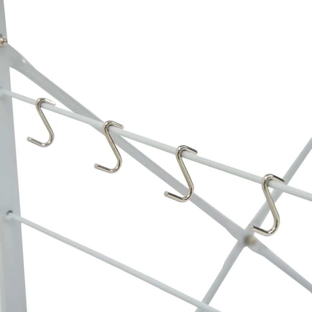 vidaXL Ντουλάπι Φούρνου Μικροκυμάτων Λευκό 60x39,6x79,5 εκ. Επεξ. Ξύλο