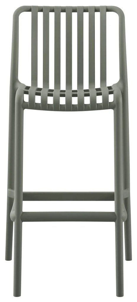 ΣΚΑΜΠΟ BAR ΠΟΛΥΠΡΟΠΥΛΕΝΙΟΥ CONVEE  DARK OLIVE 38,5x49,5x102Υεκ. 38.5x49.5x102 εκ.