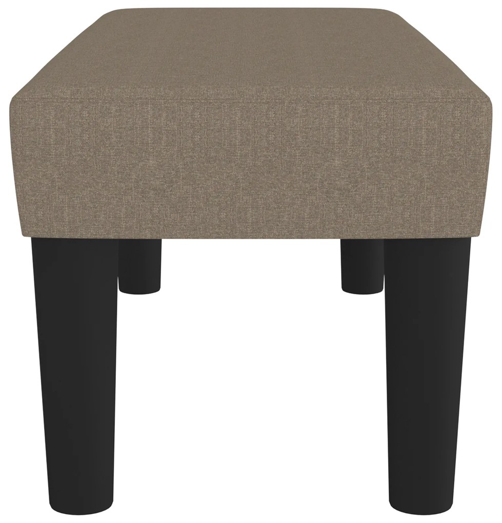 vidaXL Πάγκος Taupe 70 x 30 x 30 εκ. Υφασμάτινος