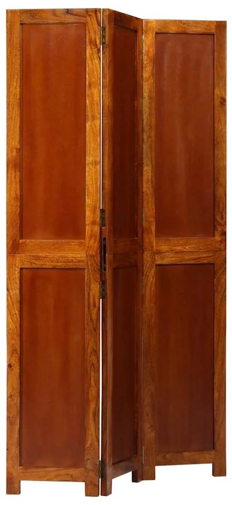 vidaXL Διαχωριστικό Δωματίου Καφέ 105 x 180 cm Μασίφ ξύλο ακακίας
