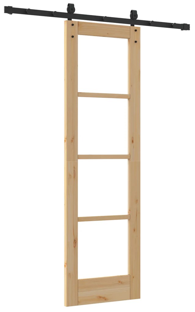 vidaXL Συρόμενη Πόρτα με Σετ Hardware 'ORKDAL'61x198.5 εκ.