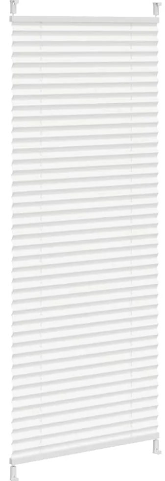 vidaXL Σύστημα Σκίασης Πλισέ Λευκό 40 x 125 εκ.