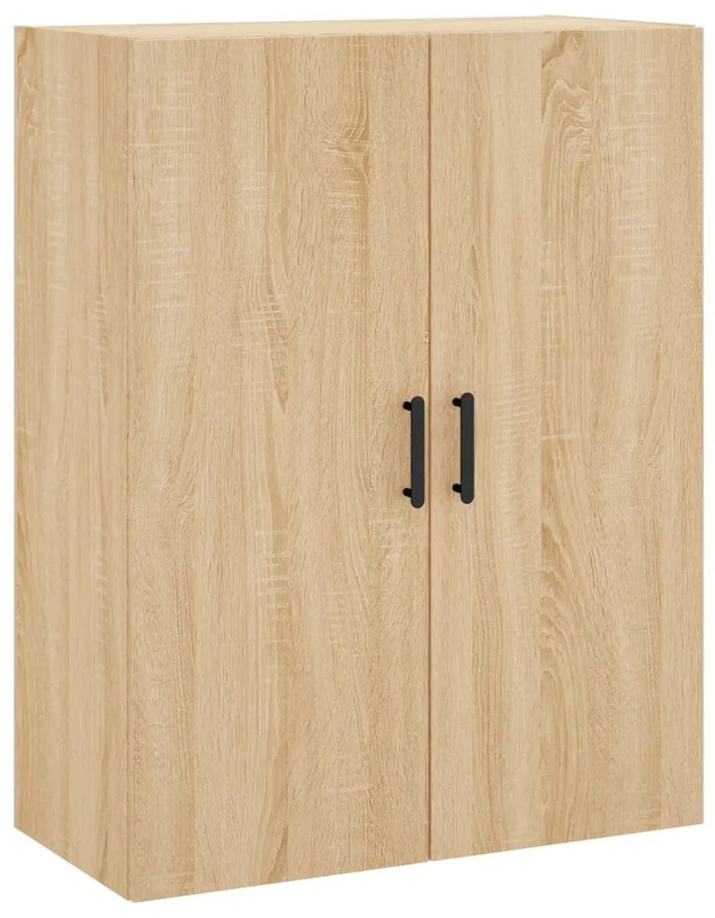 vidaXL Ντουλάπι Sonoma δρυς 69,5 x 34 x 180 εκ. από Επεξεργασμένο Ξύλο