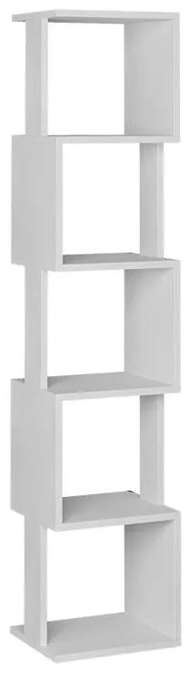 Bookcase - Column Piri white melamine 35x30x161cm 35x30x161 εκ.