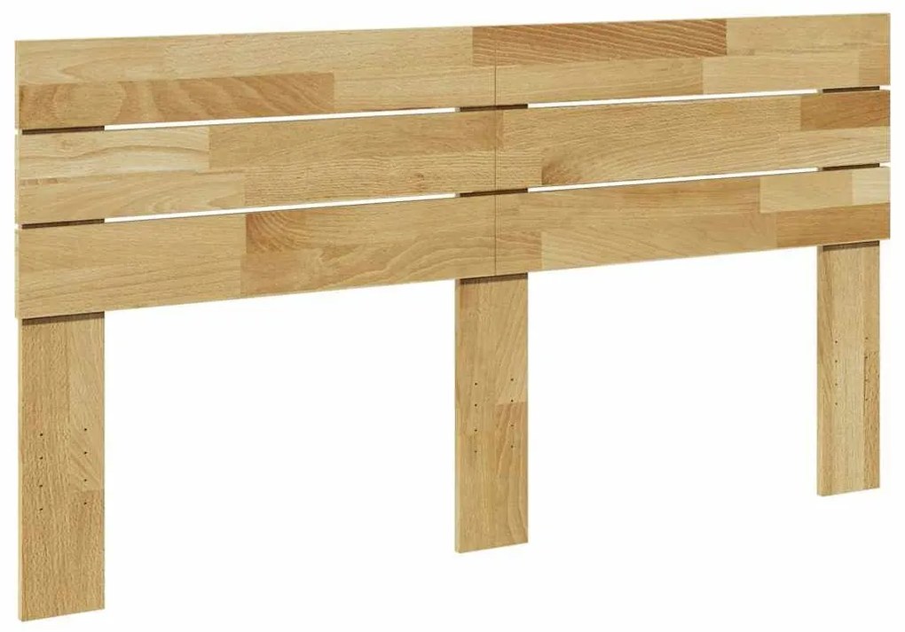 κεφαλάρι 150 cm μασίφ ξύλο δρυς 851980
