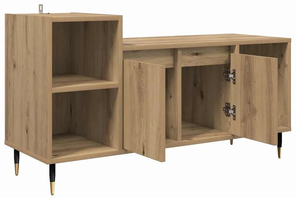 vidaXL Ντουλάπι TV Artisan Oak 100 x 35 x 55 εκ Επεξεργασμένο ξύλο