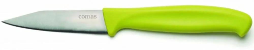 Μαχαίρι Λαχανικών CO07536000 8cm Από Ανοξείδωτο Ατσάλι Silver-Green Comas Ανοξείδωτο Ατσάλι
