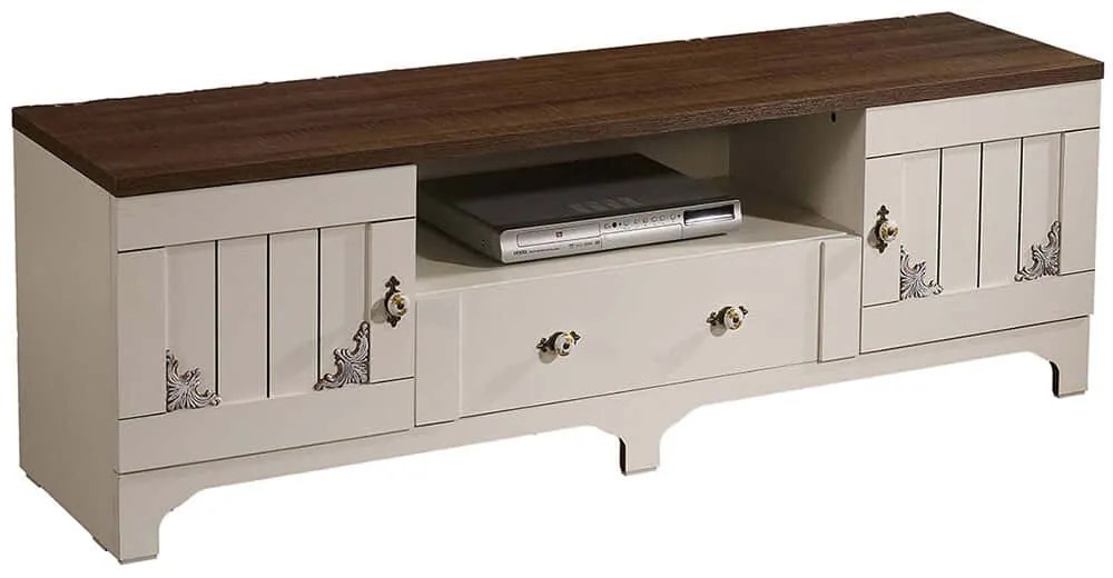 Έπιπλο Τηλεόρασης Gazel 801CMY3012 170x45x52cm White-Brown