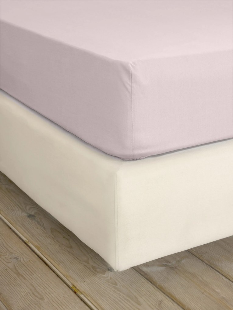 Σεντόνι Μονό με Λάστιχο Superior Satin - Smoked Rose - Nima Home