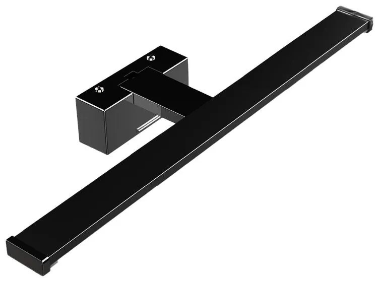 Adeleq Φωτιστικό LED Λουτρού Αλουμινίου 80cm 15W IP44 4000K Μαύρο 3-8001511
