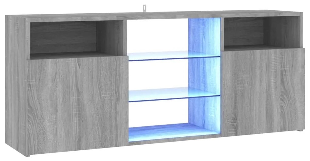 ΈΠΙΠΛΟ ΤΗΛΕΟΡΑΣΗΣ ΜΕ LED ΓΚΡΙ SONOMA 120 X 30 X 50 ΕΚ. 815715