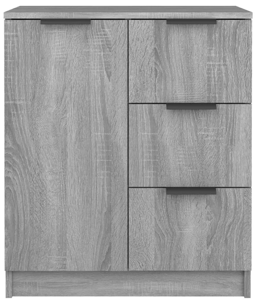 vidaXL Ντουλάπι Γκρι Sonoma 60 x 30 x 70 εκ. από Επεξεργασμένο Ξύλο