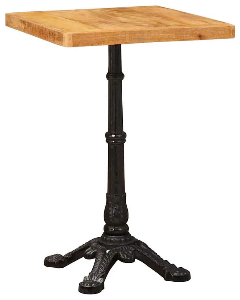 vidaXL Τραπέζι Bistro Καφέ 50 x 50 x 76 εκ Στερεό ξύλο μάνγκο