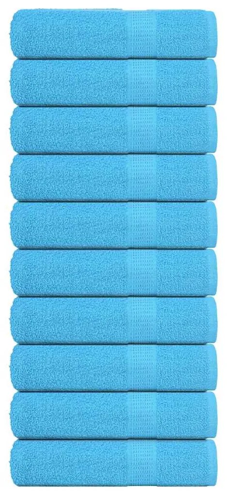 Χειροπετσέτες FROGN 10 τεμ. Τυρκουάζ 50x100 εκ. 360 γρ./μ²