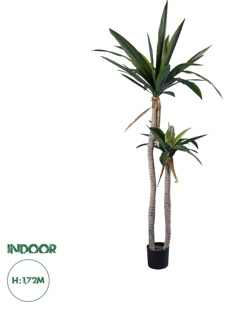 GloboStar® Artificial Garden AGAVE 20045 Τεχνητό Διακοσμητικό Φυτό Αγαύη Υ172cm