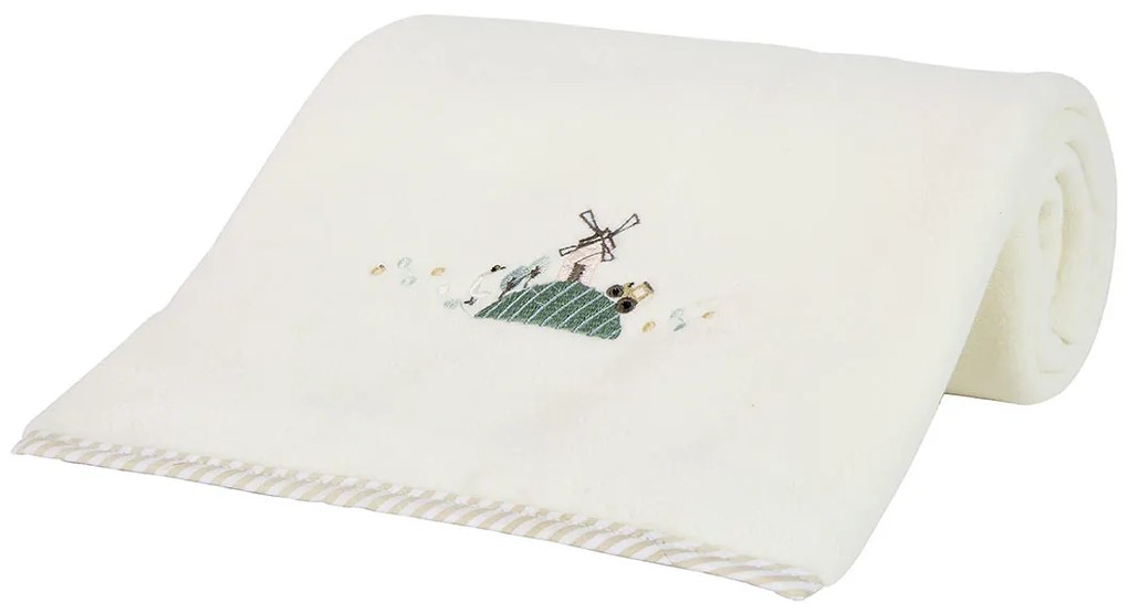 Κουβέρτα Fleece Κούνιας (110x140) Nima Farm Baby