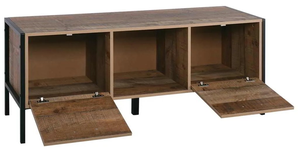 Τραπ.Σαλονιού PALLET-W 2-Συρτ 124x60 Antique Oak
