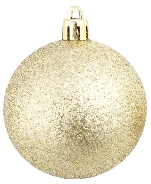vidaXL Σετ Μπάλες Χριστουγεννιάτικες 100 τεμ. Χρυσές 3/4/6 εκ.