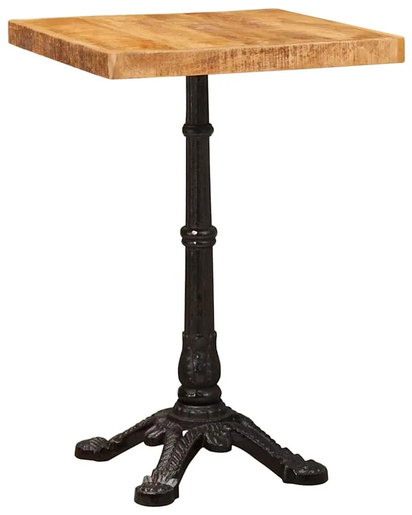 vidaXL Τραπέζι Bistro Καφέ 50 x 50 x 76 εκ Στερεό ξύλο μάνγκο