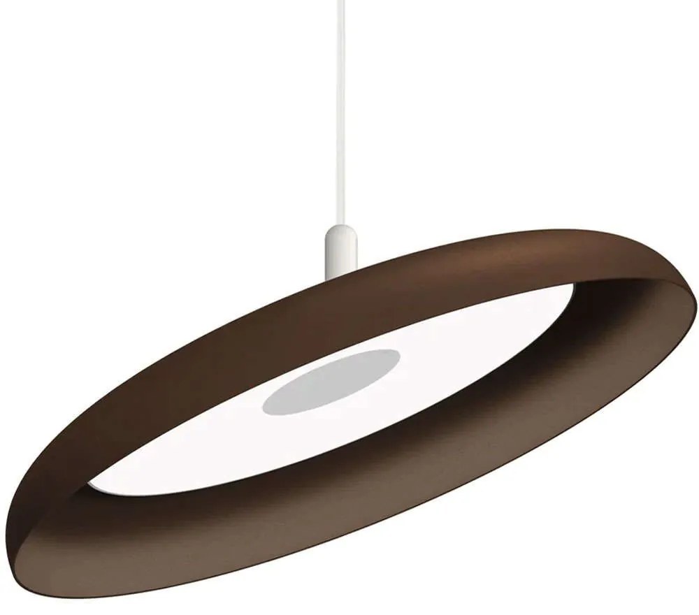 Φωτιστικό Οροφής Nivél 22 10796 56x16,5cm Dim Led 800lm 10,5W 2700K Brown-White Pablo Designs