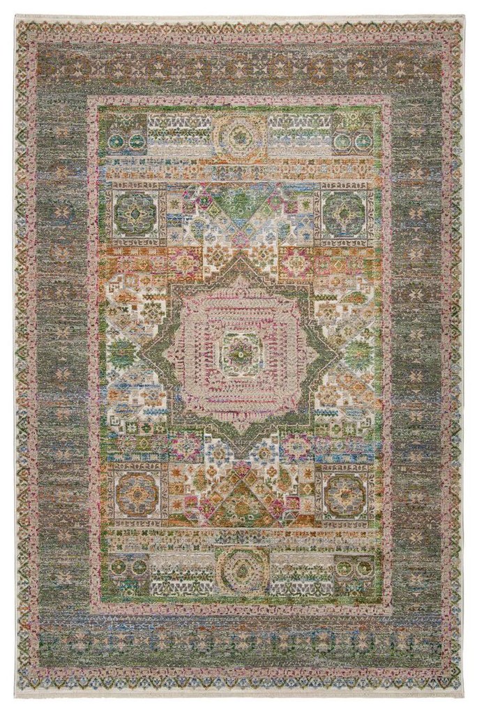 Χαλί (200x250) Βιοκαρπέτ Sonoro KH/85C L.Grey/Yellow