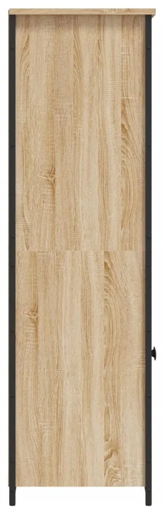 vidaXL Ντουλάπι Sonoma Δρυς 62x36x121,5 εκ. από Επεξεργασμένο Ξύλο