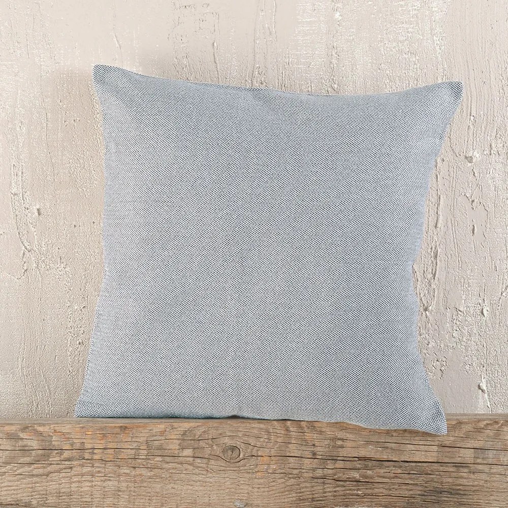 Μαξιλαροθήκη Διακοσμητική Raven Light Grey Ρυθμός 40Χ40 Βαμβάκι-Πολυέστερ