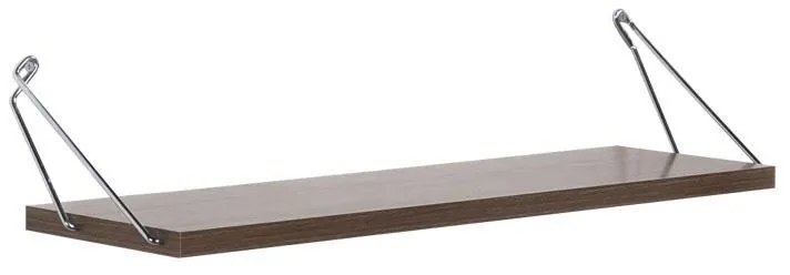 Μονό Ράφι τοίχου Rafael Fylliana Καρυδί 60x18x12.5 εκ. 60x18x12.5 εκ.