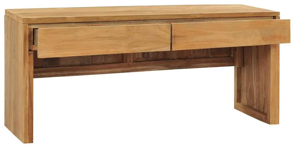 vidaXL Έπιπλο Τηλεόρασης 100 x 35 x 45 εκ. από Μασίφ Ξύλο Teak