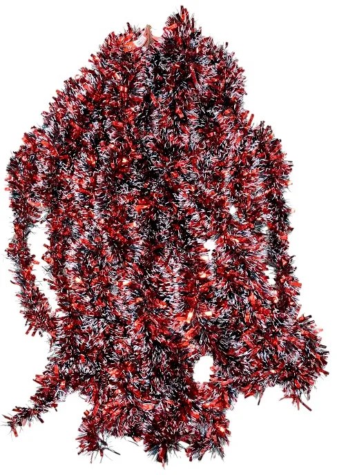 Σετ Χριστουγεννιάτικες Γιρλάντες - 10pcs - 2m*9cm - 21220 - Red-21220_r