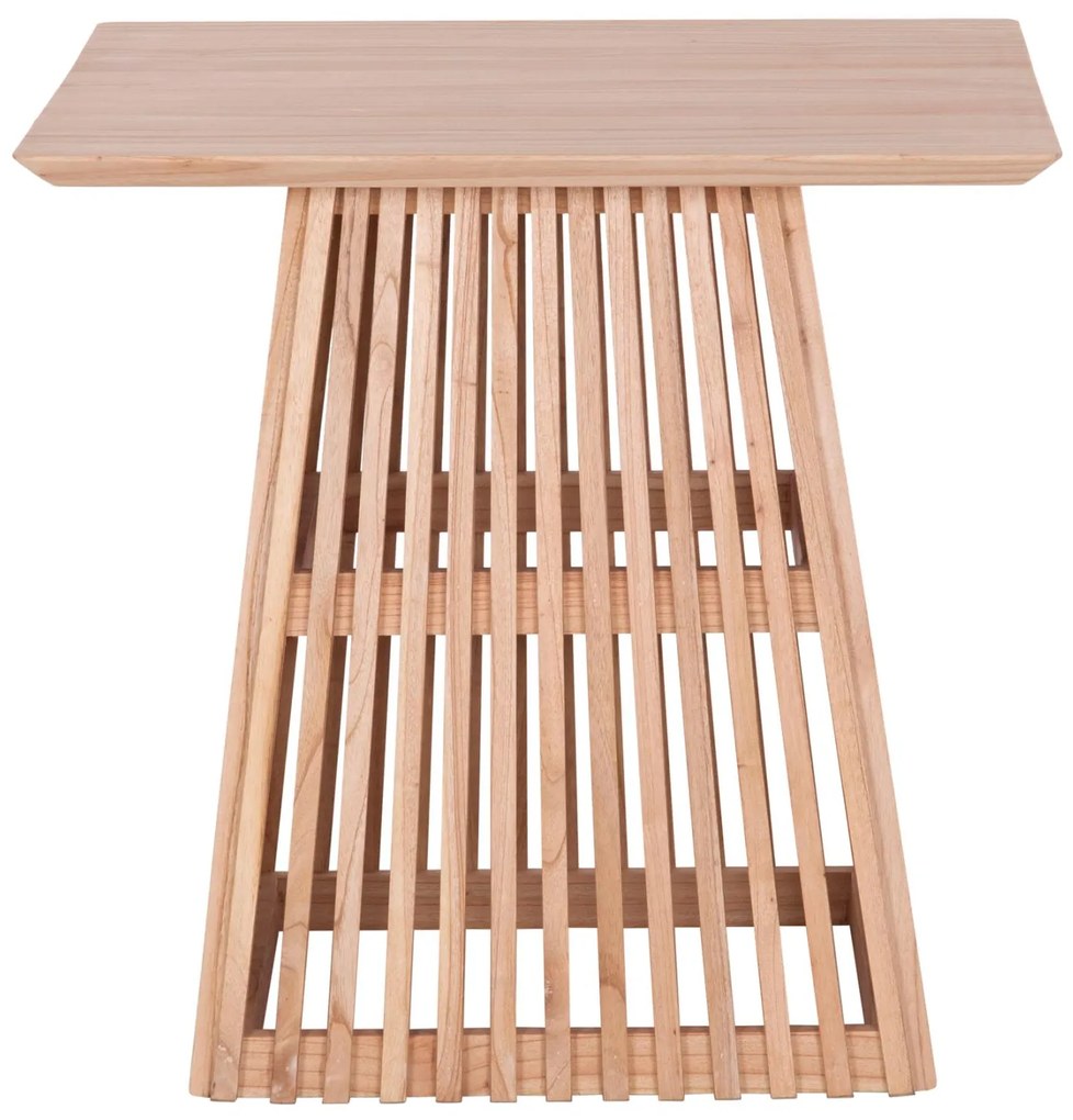 Τραπέζι τραπεζαρίας FRANTZ C9458.01 Τετράγωνο Μασίφ MINDI Ξύλο Φυσικό 80,5x80,5x78,5Y εκ. 80.5x80.5x78.5 εκ.