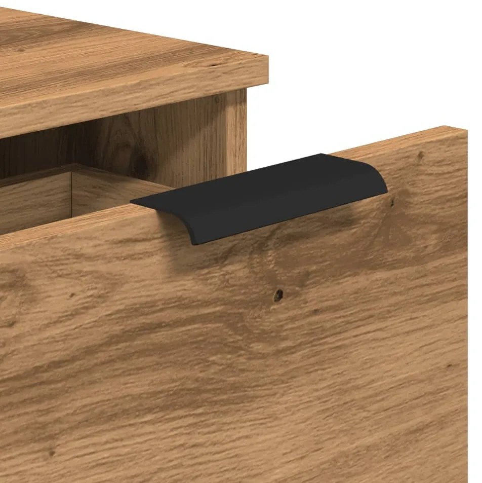 Sideboards 2 τεμάχια Artisan Oak 30x30x70cm Κατασκευασμένο ξύλο 856958