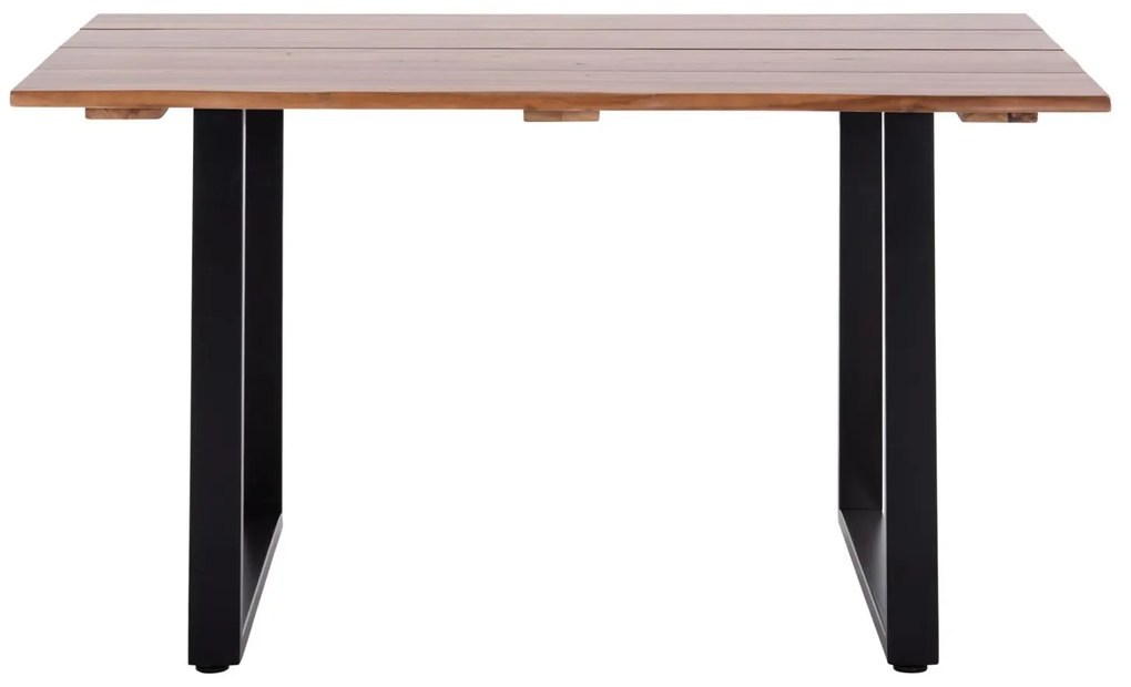 Τραπέζι Τραπεζαρίας FRIGGO Ξύλο Ακακίας πάχους 2,6εκ. σε Φυσικό 140x80x76Υεκ. 140x80x76 εκ.