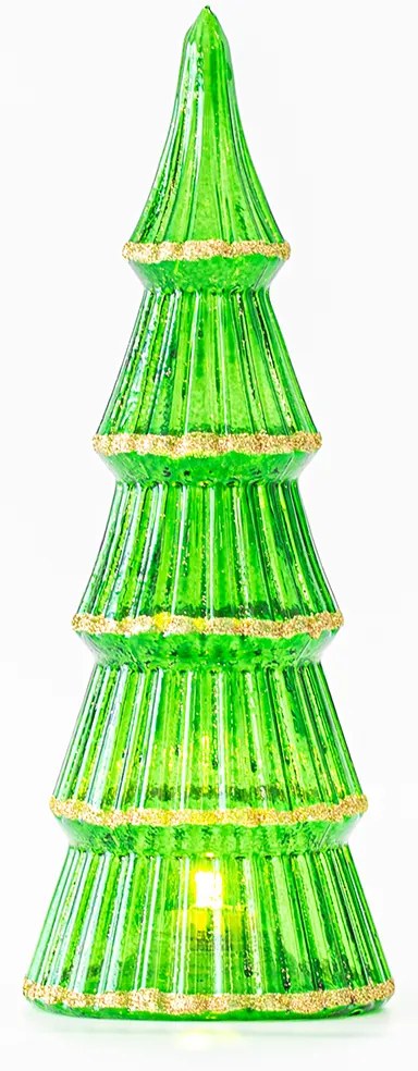 Χριστουγεννιάτικο Δεντράκι Με Led (Φ8.5x28) Eurolamp 600-45751