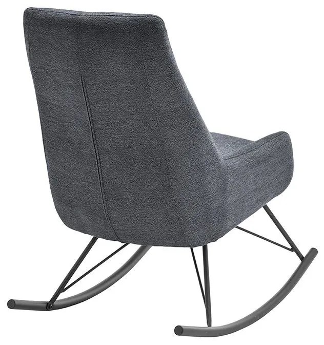 Καρέκλα Relax Κουνιστή Ανθρακί 63x98x98 cm